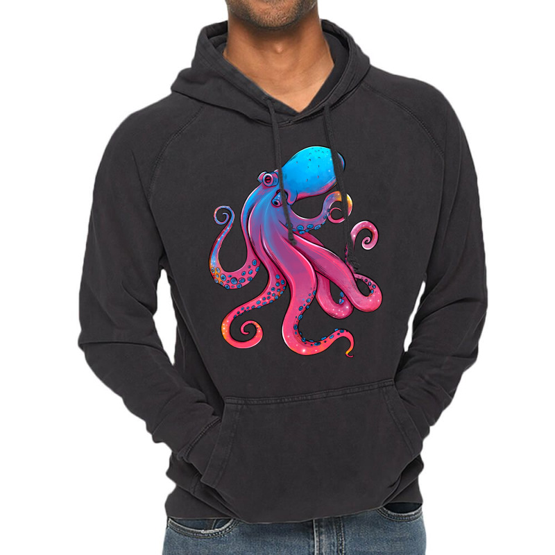 Octopus Vintage Hoodie by HRA Design Shop | Artistshot