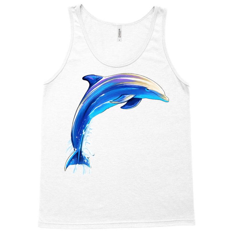 Dolphin Tank Top by HRA Design Shop | Artistshot