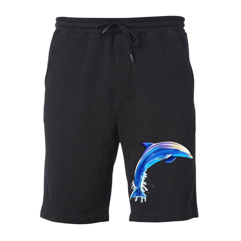 Dolphin Fleece Short by HRA Design Shop | Artistshot