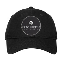 Johns Hopkins Adjustable Cap - Leatherette Patch | Artistshot