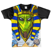 Alien Pharaoh Egyptian Pyramids Space Ancient Ufo Graphic Youth T-shirt | Artistshot