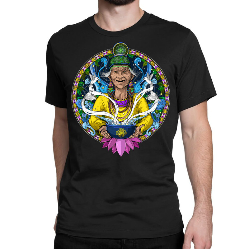 Ayahuasca Shaman Classic T-shirt by Rob Store | Artistshot