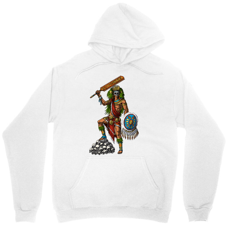 Aztec Skull Warrior Unisex Hoodie | Artistshot