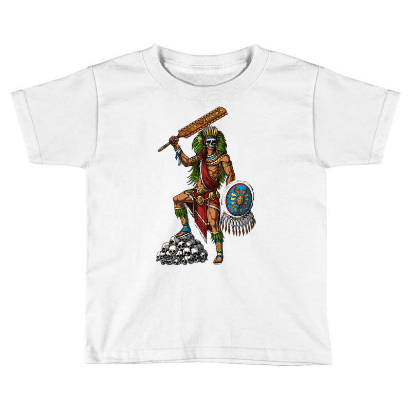 Aztec Skull Warrior Toddler T-shirt | Artistshot