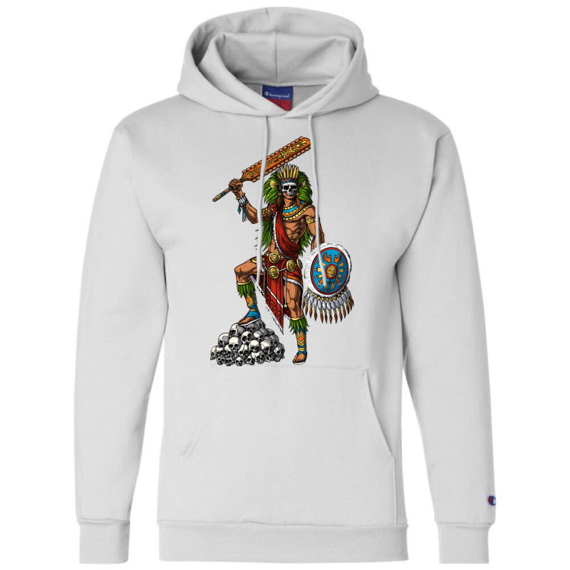 Aztec Skull Warrior Champion Hoodie | Artistshot