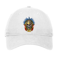 Aztec Skull Eagle Warrior Mask Adjustable Cap | Artistshot