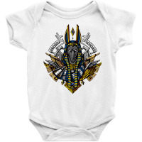 Egyptian God Anubis Ancient Pharaoh Wolf Baby Bodysuit | Artistshot