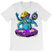 Ganesha Psychedelic Dj T-shirt | Artistshot