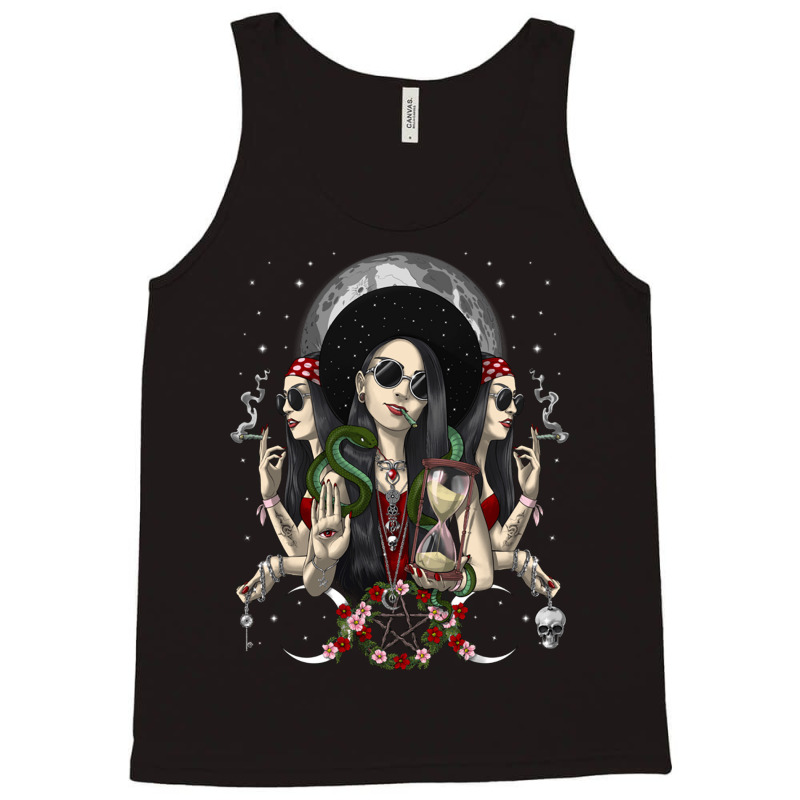 Hecate Tripple Moon Goddess Tank Top by Rob Store | Artistshot