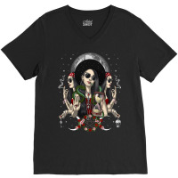 Hecate Tripple Moon Goddess V-neck Tee | Artistshot