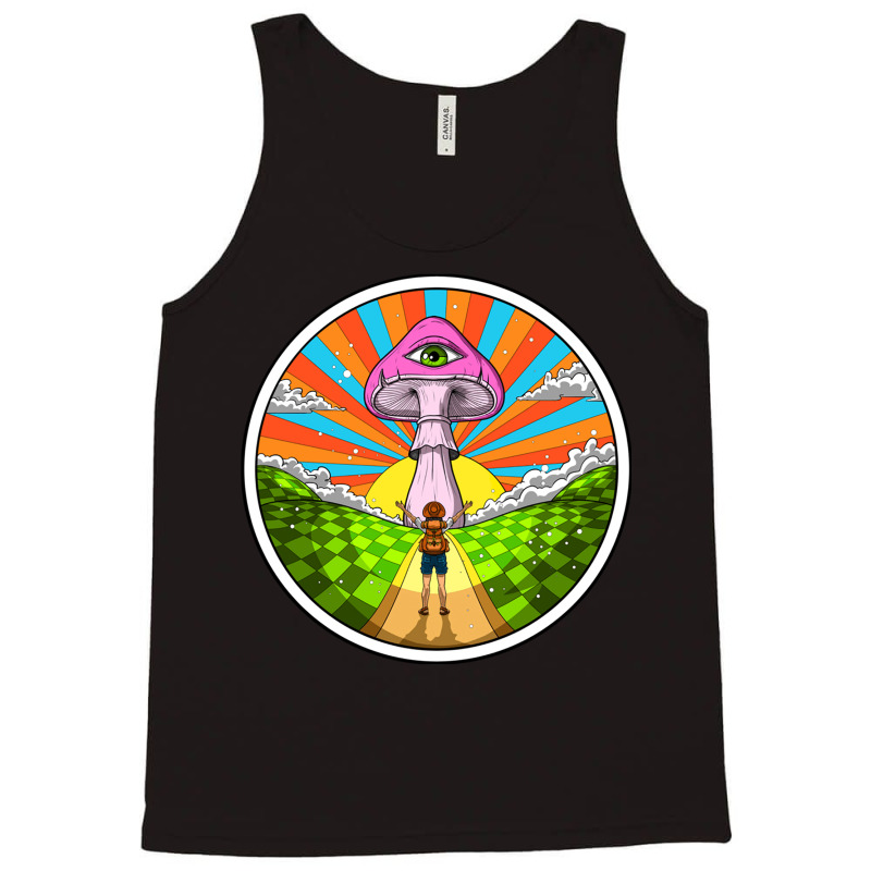 Hippie Magic Mushroom Tank Top | Artistshot