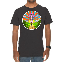 Hippie Magic Mushroom Vintage T-shirt | Artistshot