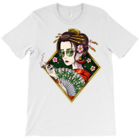 Japanese Geisha Hippie T-shirt | Artistshot