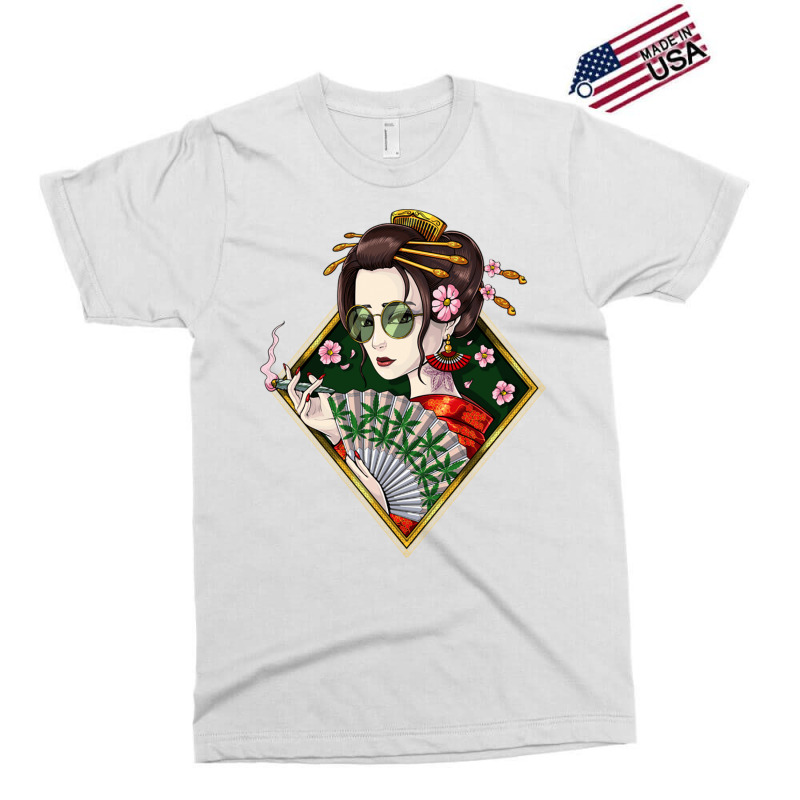 Japanese Geisha Hippie Exclusive T-shirt | Artistshot