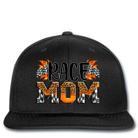 Checkered Leopard Race Mom Printed Hat | Artistshot