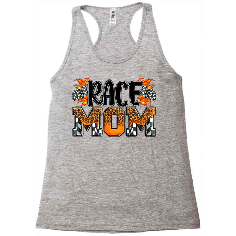 Checkered Leopard Race Mom Racerback Tank by HRA Design Shop | Artistshot