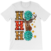 Gemstone And Reindeer Christmas Ho Ho Ho T-shirt | Artistshot