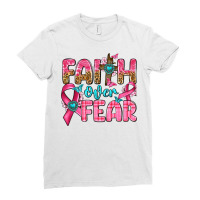 Faith Over Fear Ladies Fitted T-shirt | Artistshot