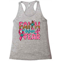 Faith Over Fear Racerback Tank | Artistshot