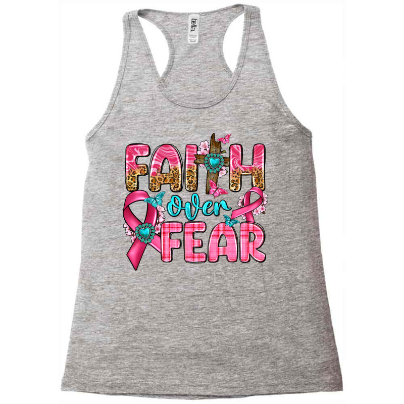 Faith Over Fear Racerback Tank by Neo Western | Artistshot