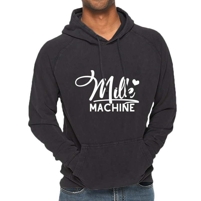 Milk Machine Vintage Hoodie by avitendut | Artistshot