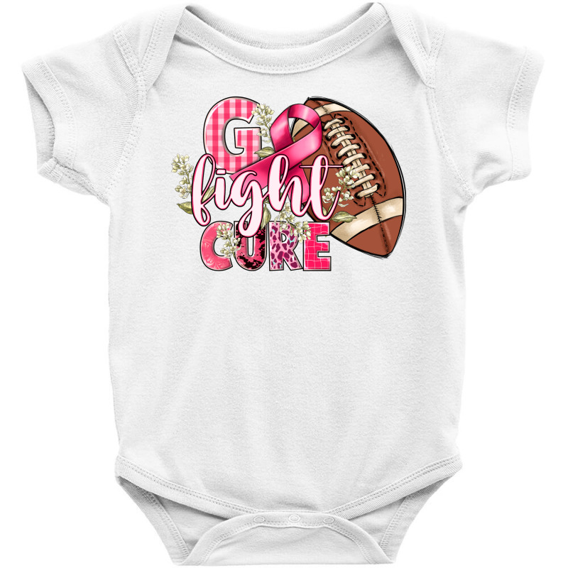 Go Fight Cure Baby Bodysuit by Neo Western | Artistshot