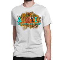 Auntie Like A Mom Only Cooler Classic T-shirt | Artistshot