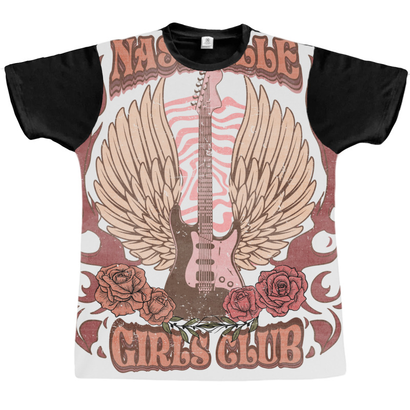 Nashville Girls Club Sublimation Graphic T-shirt | Artistshot