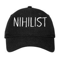 Nihilist Nihilism Adjustable Cap | Artistshot