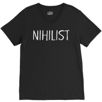 Nihilist Nihilism V-neck Tee | Artistshot