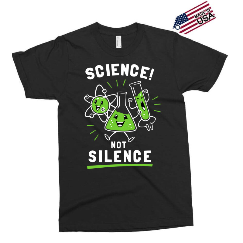 Science Not Silence Exclusive T-shirt by TomArt | Artistshot