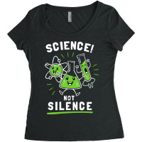 Science Not Silence Women's Triblend Scoop T-shirt | Artistshot