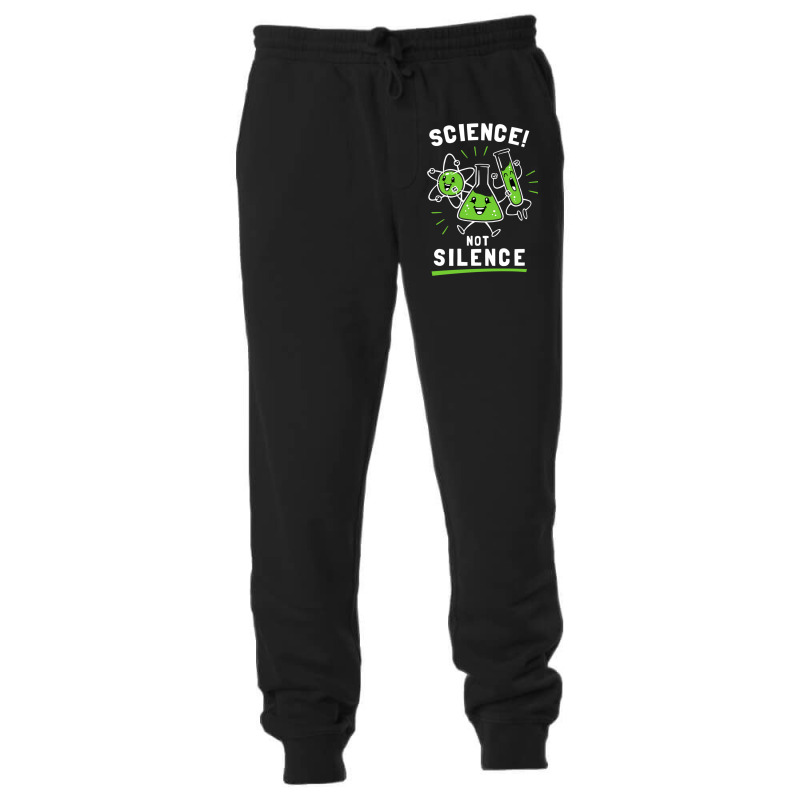 Science Not Silence Unisex Jogger by TomArt | Artistshot