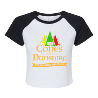 The Cones Of Dunshire Raglan Crop Top | Artistshot