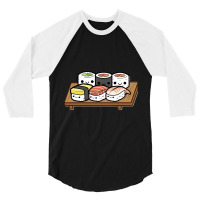 Sushi Lover 3/4 Sleeve Shirt | Artistshot