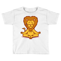 Lion Animals Meditation Zen Buddhism Toddler T-shirt | Artistshot