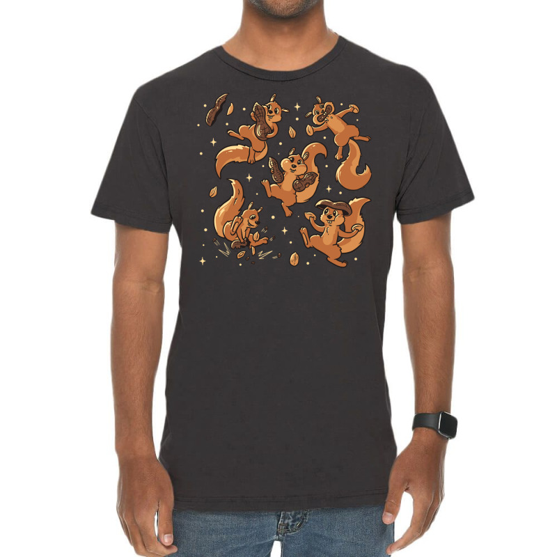 Peanut Cute Squirrels Vintage T-shirt | Artistshot