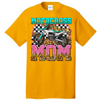 Motocross Mom Basic T-shirt | Artistshot