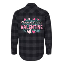 Mommy's Little Valentine Flannel Shirt | Artistshot