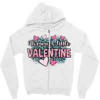 Mommy's Little Valentine Zipper Hoodie | Artistshot