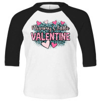 Mommy's Little Valentine Toddler 3/4 Sleeve Tee | Artistshot