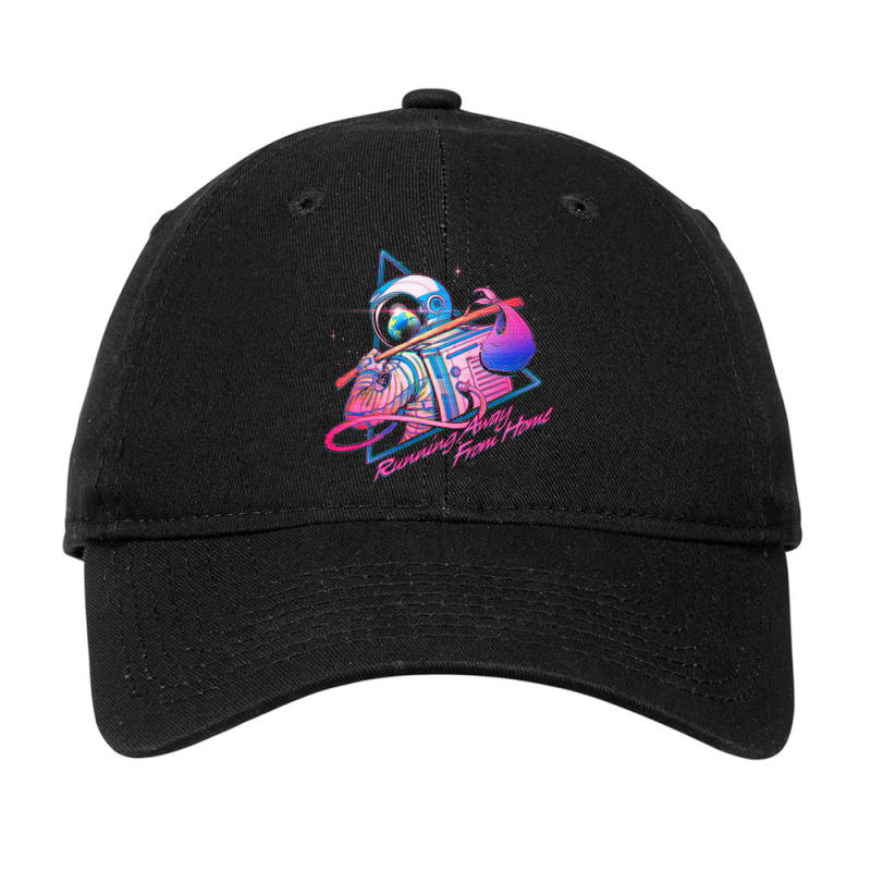 Running Away From Home Adjustable Cap by Jeorge | Artistshot