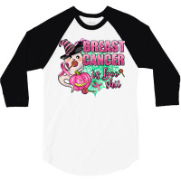 Breast Cancer Is Boo Shit 3/4 Sleeve Shirt | Artistshot