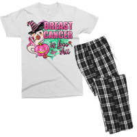 Breast Cancer Is Boo Shit Men's T-shirt Pajama Set | Artistshot