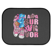 I Am A Survivor Rear Car Mat | Artistshot