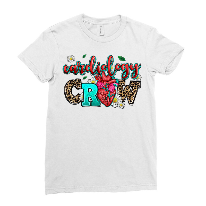 Cardiology Crew Ladies Fitted T-Shirt by AdoDesignShop | Artistshot