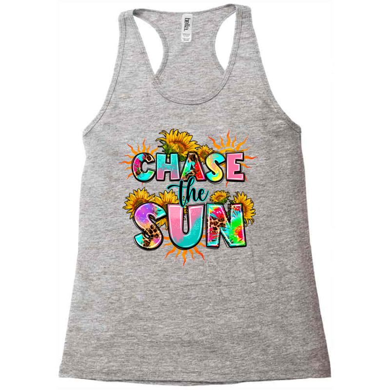 Chase The Sun Racerback Tank by AdoDesignShop | Artistshot