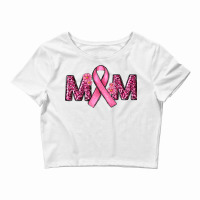 Breast Cancer Awareness Mom Crop Top | Artistshot