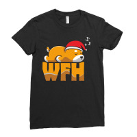 Work From Home Ladies Fitted T-shirt | Artistshot