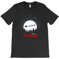 Christmas Contrast Moonlight T-shirt | Artistshot